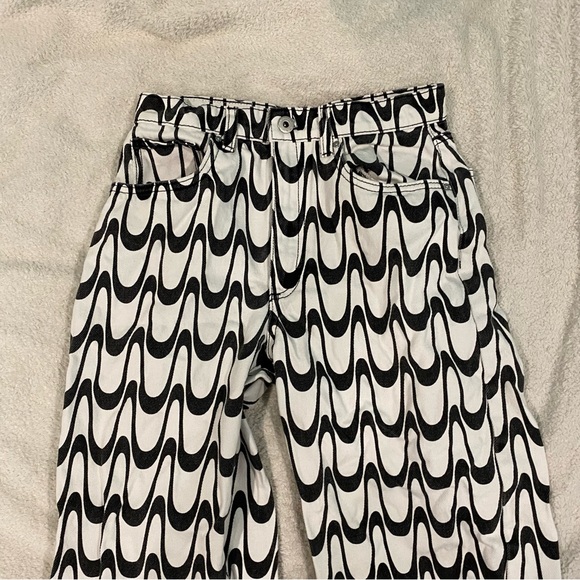 cotton on black and white pants - Picture 5 of 6